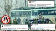 Pulwama Attack: Virat Kohli, VVS Laxman and Others Pay Tribute to Martyrs of the Terrorist Attack (Check Posts)