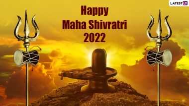 Maha Shivratri 2022 Images & Baba Bholenath HD Wallpapers for Free Download Online: Wish Happy Mahashivratri With WhatsApp Stickers, GIF Greetings and Facebook Quotes