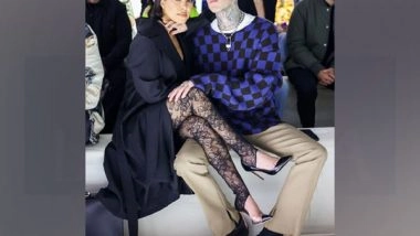 Entertainment News | Valentine's Day 2022: Travis Barker Brings Giant Mickey, Minnie Mouse for Kourtney Kardashian