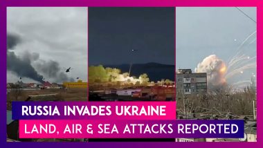 Russia Invades Ukraine: Land, Air, And Sea Attacks Reported In Kyiv, Kharkiv, Lugansk, Odessa