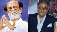 Rajinikanth and Boney Kapoor To Team Up for a Film? The Producer Quashes &lsquo;Leaked Ideas&rsquo; (View Tweet)