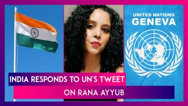 India Responds To UN's Tweet On Rana Ayyub