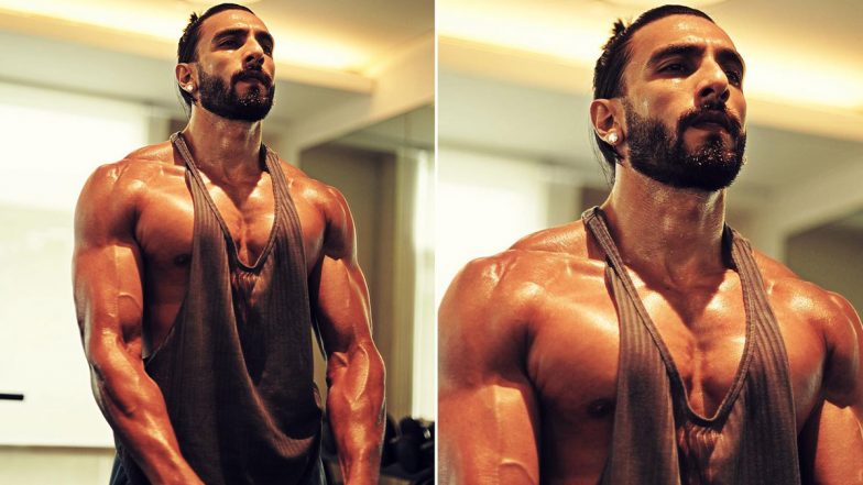 Ranveer Singh gives major fitness motivation flaunting his bulked