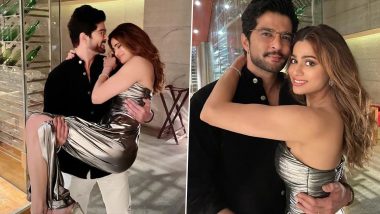 Raqesh Bapat Romantically Lifts Ladylove Shamita Shetty in His Arms As He Wishes Her Happy Birthday (View Pics)