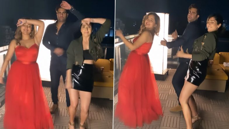 Bigg Boss 15’s Rashami Desai, Neha Bhasin and Rajiv Adatia Groove to Viral Song ‘Kacha Badam’ (Watch Video)