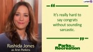 Rashida Jones Birthday Special: 10 Quotes by the Actress as Ann Perkins From Parks and Recreation That Are Weird and Funny