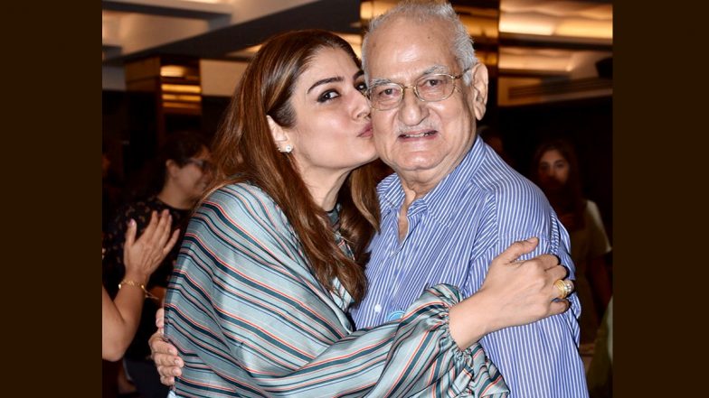 Raveena Tandon’s Father Ravi Tandon Passes Away; Actress Pens a Heartfelt Note on Instagram