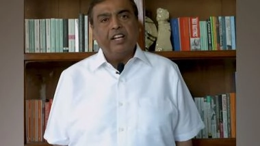 Business News | India Will Become Green Energy Superpower in the Next 20 Years, Says Mukesh Ambani