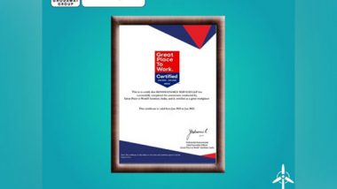 Business News | RENOM Awarded the Great Place to Work® Certification