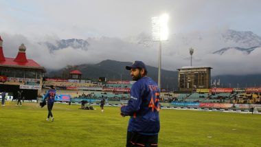 With Snow in the Background India Takes on Sri Lanka in 2nd T20I at Picturesque Dharamsala