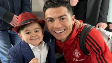 Cristiano Ronaldo Meets Abdu Rozik, Internet Sensation Hasbulla's Rival! Check Viral Photo Taking Social Media By Storm