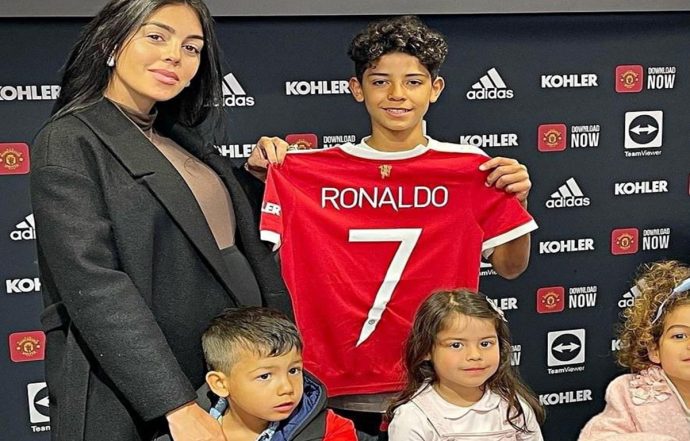 Cristiano Ronaldo Junior Follows His Father's Footsteps, Joins CR7 as ...