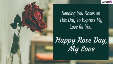 Happy Rose Day 2022 Images & HD Wallpapers For Free Download Online: Romantic SMS For Lovebirds, WhatsApp Stickers And Hearty Wishes to Impress Your Beloved One!