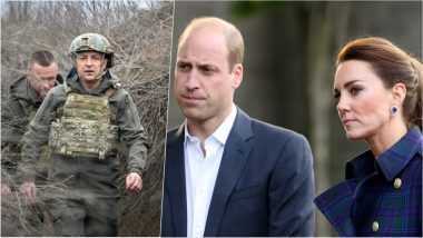 Prince William and Kate Middleton Express Backing Ukraine President Volodymyr Zelensky and People in Face of Russia Invasion