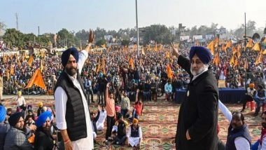India News | Punjab Polls: Sukhbir Badal, SAD Faridkot Candidate Booked for Violation of Poll Code, COVID Protocols