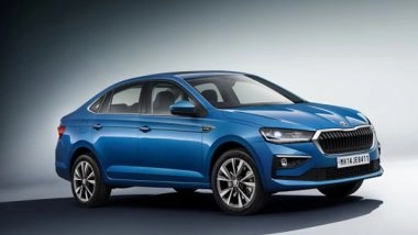 Business News | First Look: SKODA SLAVIA to Be Showcased at Dealerships Across India