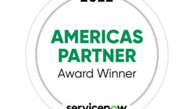 Business News | Mindtree Recognized as 2022 ServiceNow Americas Emerging Service Provider Partner of the Year