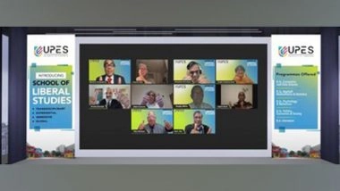 Business News | UPES Dehradun Launches 'School of Liberal Studies' with Distinguished National and International Academicians