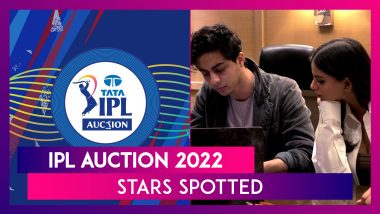 Stars Spotted At IPL Auction 2022: Aryan Khan & Suhana Khan Fill In For Shah Rukh Khan