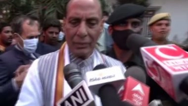 World News | India Wants Peace, Issues Resolved Through Talks, Says Rajnath Singh on Ukraine Crisis