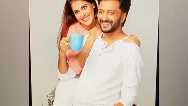 Entertainment News | Riteish Deshmukh, Genelia Deshmukh to Share Screen Space in 'Mister Mummy'