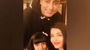 Entertainment News | Aishwarya Rai Bachchan Pens Heartfelt Post for 'baby Papa' Abhishek Bachchan on His Birthday
