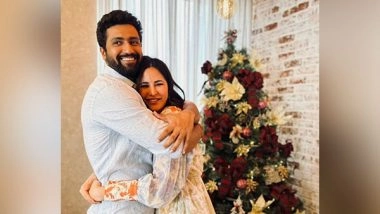 Entertainment News | Valentine's Day 2022: Newlyweds Vicky Kaushal, Katrina Kaif Walk Hand-in-hand at Mumbai Airport