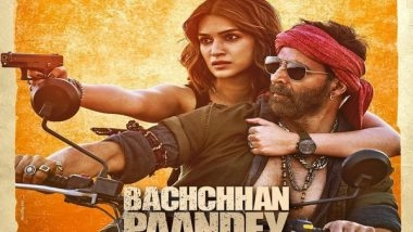 Entertainment News | 'Bachchhan Paandey' Trailer: Akshay Kumar, Kriti Sanon, Arshad Warsi Promise a Fun Ride with Comedy, Crime