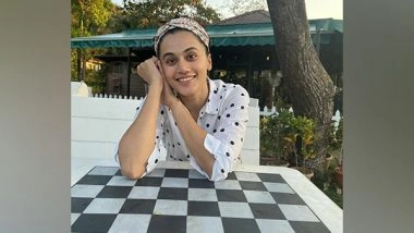 Entertainment News | Taapsee Pannu Wraps Up 'Woh Ladki Hai Kahaan'