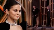 SAG Awards 2022: Selena Gomez Arrives Barefoot on the Stage After Tripping on Red Carpet (Watch Viral Video)