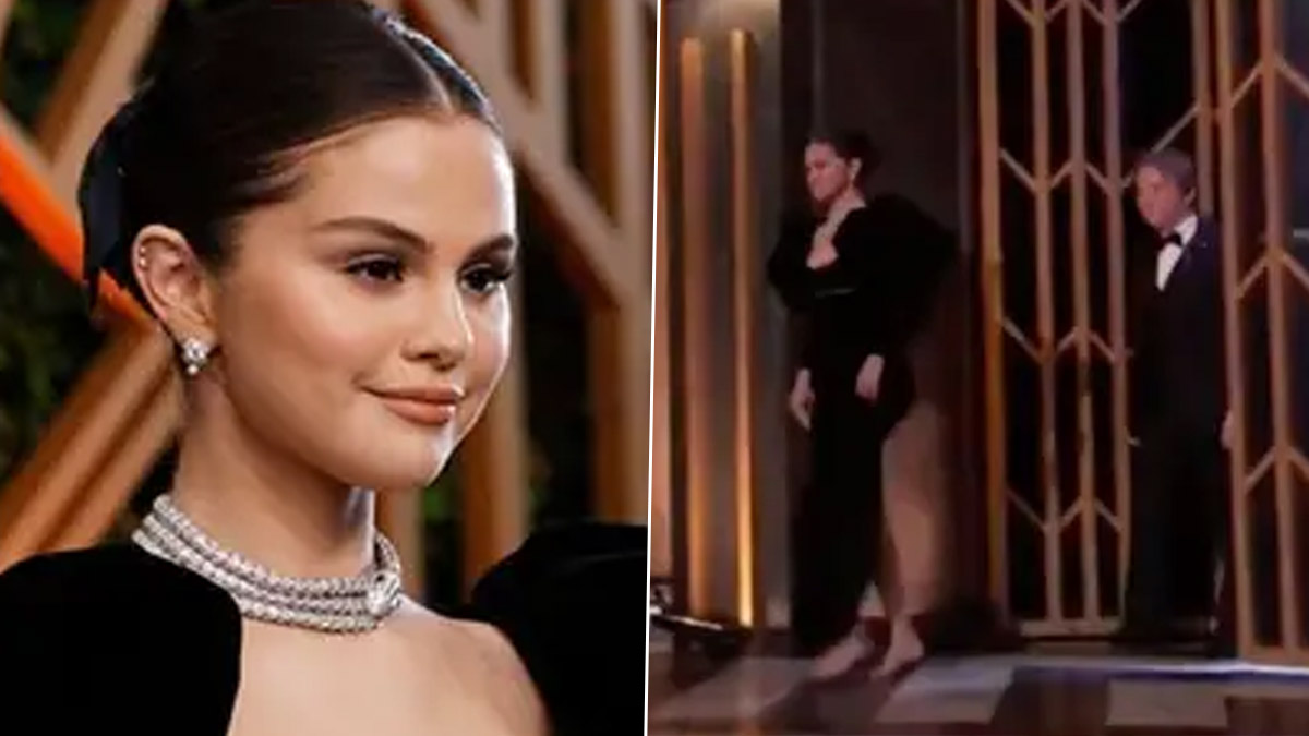 Agency News SAG Awards 2022 Selena Gomez Goes Barefoot After