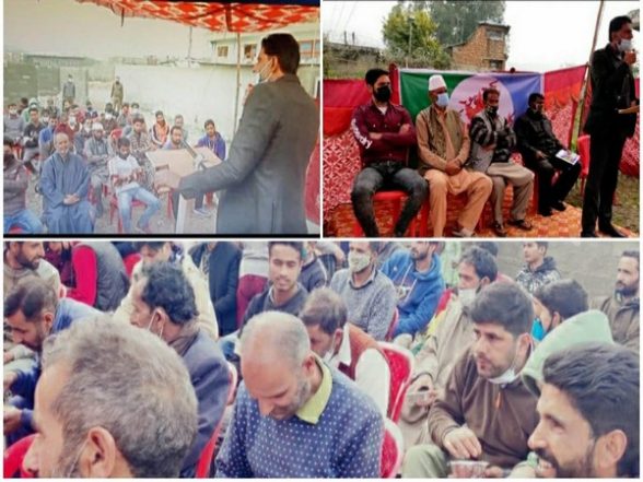 World News | J-K People's Justice Front Decries Pakistan for Misleading Kashmiris, Holds Seminar on Peace - Vimarsana News