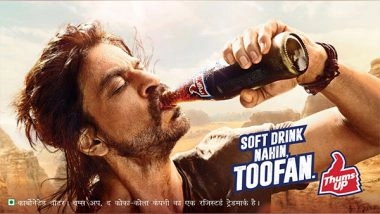 Business News | Shah Rukh Khan's Toofani Partnership with Thums Up Thrills the Fans