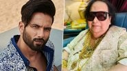RIP Bappi Lahiri: Shahid Kapoor Expresses Grief Over Demise of the Music Icon, Says &lsquo;Your Music Brought People Together&rsquo;