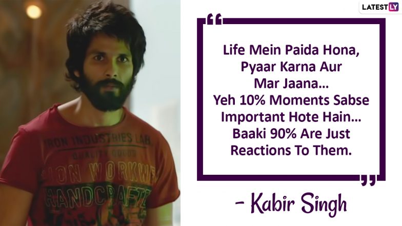 Shahid Kapoor Birthday Special: 8 Hit Movie Dialogues of the Jersey Actor as He Turns 41!