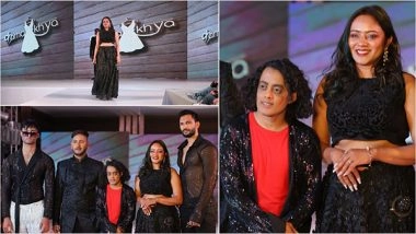Business News | Mrs. India One in a Million 2021 State Ambassador of M.P. Shruti Saxena Walked as Showstopper for Kingshuk