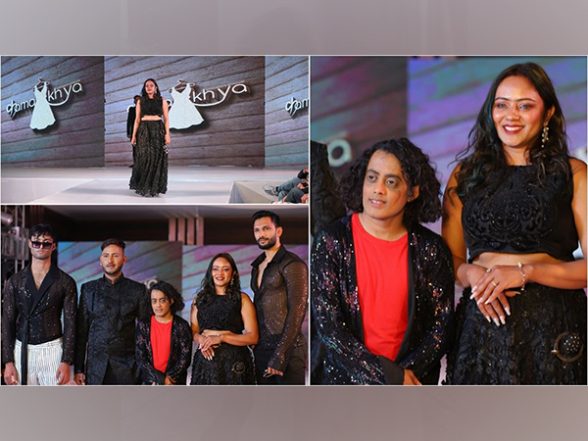 Business News | Mrs. India One in a Million 2021 State Ambassador of M.P. Shruti Saxena Walked as Showstopper for Kingshuk - Vimarsana News