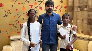 Actor Shirish Helps Two Silambam Champions From Tamil Nadu With Limited Financial Means