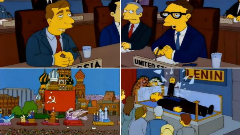 The Simpsons' Predictions For Russia-Ukraine Crisis Come True? Netizens Feel Sitcom Foresaw The Issue Way Back in 1998, Watch Video