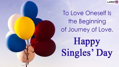Singles Awareness Day 2022 Wishes & Greetings: Send WhatsApp Messages, HD Images, GIFs, Single Quotes, Telegram Pics and Facebook Photos to Your Happy Single Friends