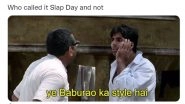 Slap Day 2022 Funny Memes & Images: Desi Singles Tweet Killingly Hilarious Jokes and Movie Dialogues Celebrating First Day of Anti-Valentine Week