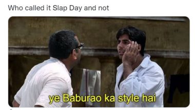 Slap Day 2022 Funny Memes & Images: Desi Singles Tweet Killingly Hilarious Jokes and Movie Dialogues Celebrating First Day of Anti-Valentine Week
