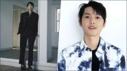 Song Joong-ki's Dapper All-Black Suit and Cool Tie-Dye Shirt Looks Worthy of a *Chef&rsquo;s Kiss*