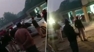 Bihar: Students Take Class 12 Exam in Car Headlights at Exam Centre in Motihari (Watch Video)