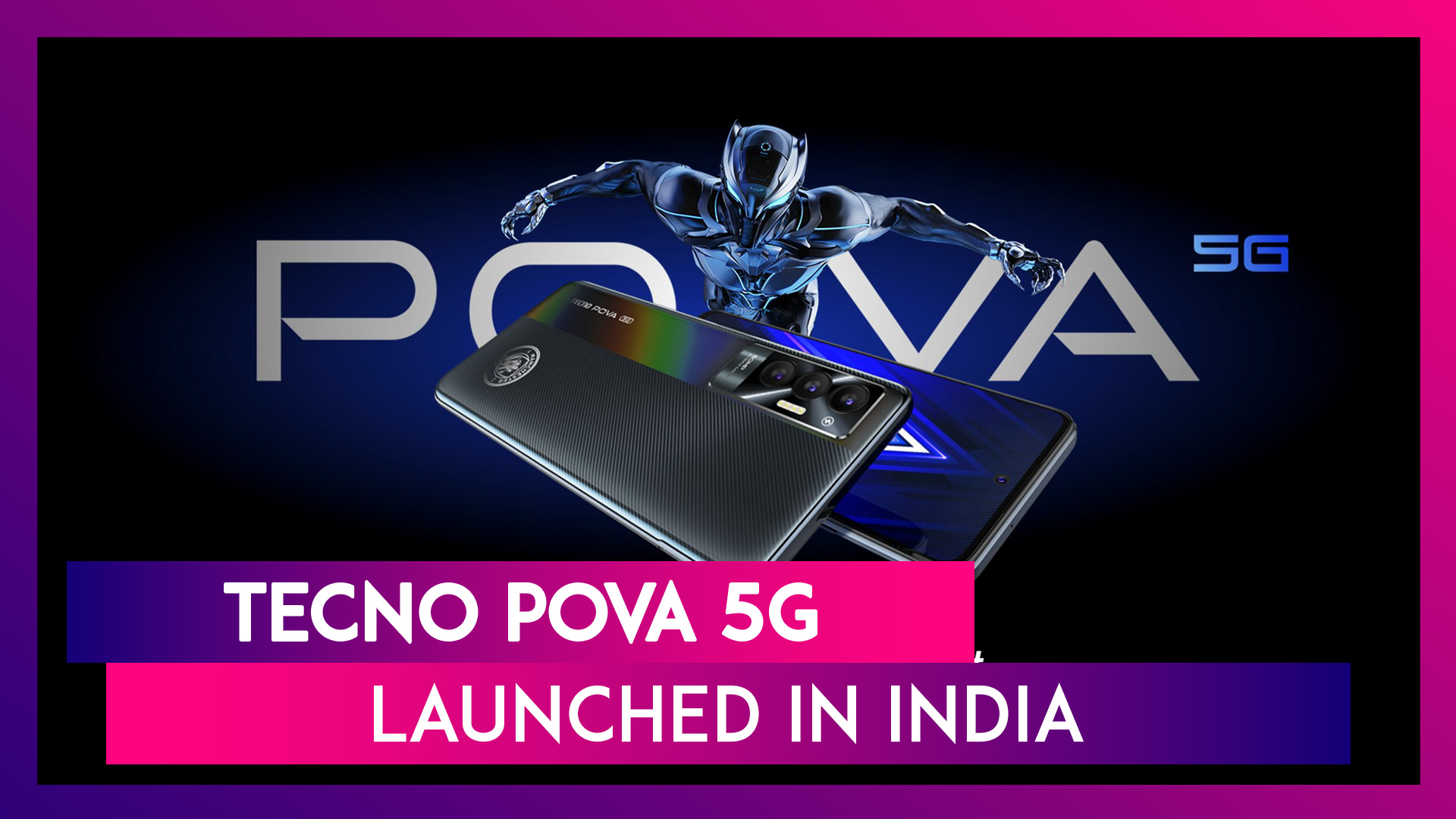 Tecno Pova 5G Mobile Launched In India, Goes On Sale From February 14