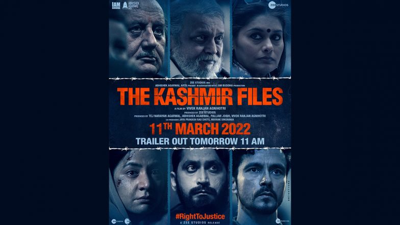 The Kashmir Files: Trailer of Vivek Agnihotri Directorial Starring Anupam Kher, Mithun Chakraborty To Arrive on February 21