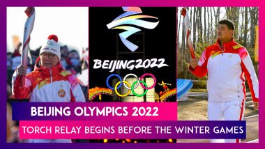 Beijing Olympics 2022: Torch Relay Begins Before The Winter Games