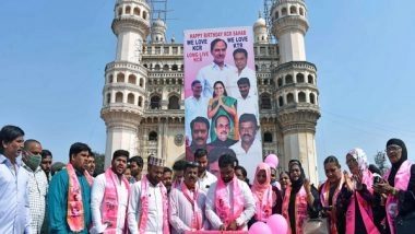 India News | Congress Takes Dig at TRS over CM KCR's Birthday Celebrations, Says Telangana Govt Should Resolve Issues of Unemployment, Farmers Suicides