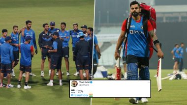 Virat Kohli Pumped Up Ahead of India vs West Indies 1st T20I, Shares Training Pictures (See Pics)