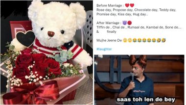 Teddy Day 2022 Funny Memes Go Viral Ahead of Valentine Week’s Fourth Day Celebrations, Jokes by Netizens Are LIT AF!